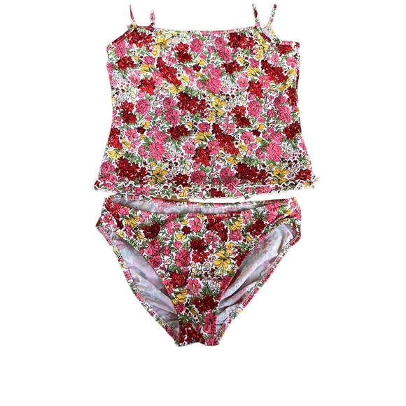 LISA CURRAN SWIM 2pc swimsuit with cover-up, size Large, EUC - Picture 5 of 12